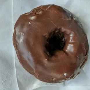 Chocolate donut.