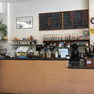 Old school neighborhood coffee house.