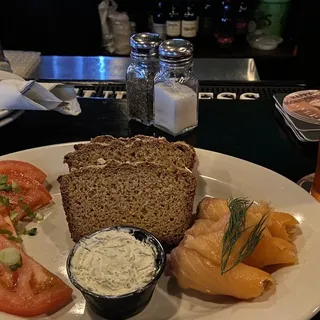Smoked Salmon with Irish Brown Bread