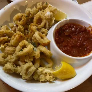 Fried Calamari extra lemon