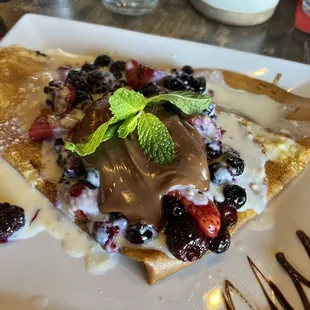 Fruit Crepe