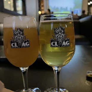 Triple IPA and Pilsner