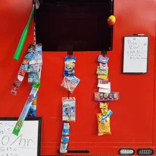 Snack, drinks, and more!