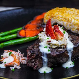 Prime Filet with Lobster Beurre Blanc