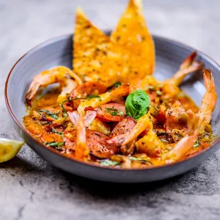 Blackened Bloody Mary Shrimp