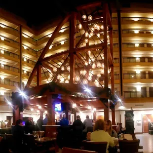 restaurant and lounge area