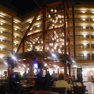 restaurant and lounge area