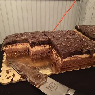 a knife and a knife on a table