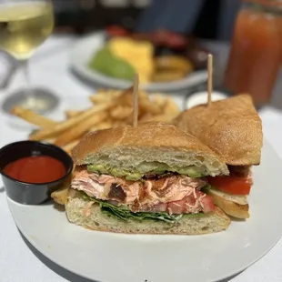 Salmon BLT