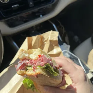 Corned beef sandwich