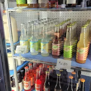 Limited soda selection