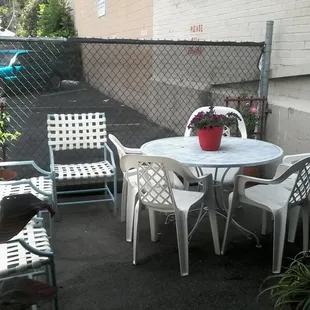 Patio seating