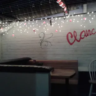 Outdoor seating