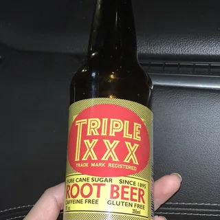Triple XXX Root Beer Bottle