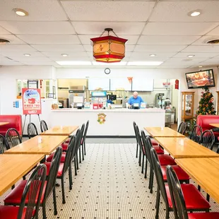 sushi and sashimi, interior