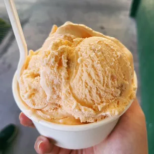 Peach cobbler - seasonal flavour