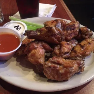Garlic Parmesan wings