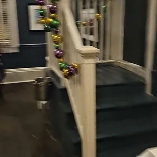 Lots of stairs... it's an older building