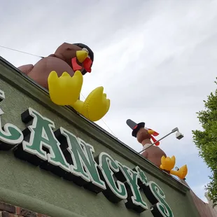 They've gone to the birds