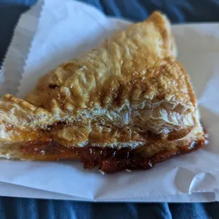 Guava and cheese empanada