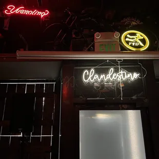 Neon signage