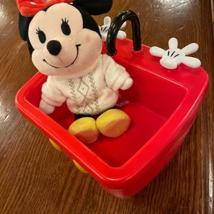 My sundae was delicious! Now, it's time to relax.