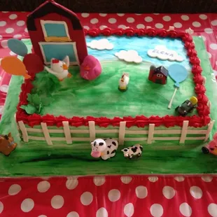 Thanks for the Barn cake!