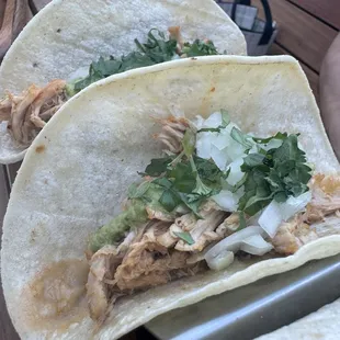 Shredded Chicken Tacos