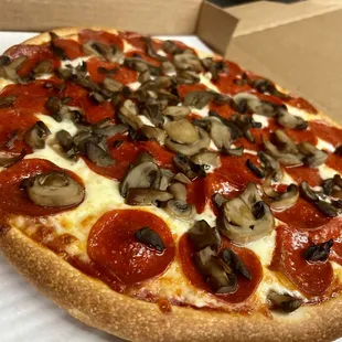 Pepperoni Mushroom