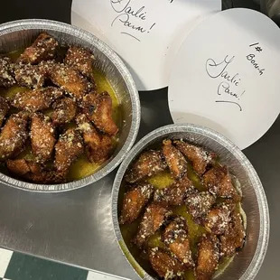 Garlic Parmesan Wings!