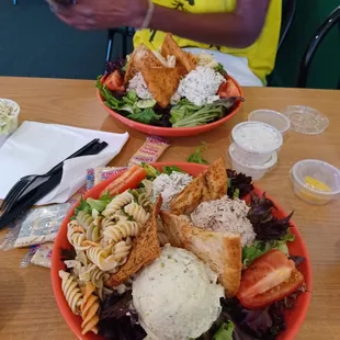 Sampler salad,  so good!