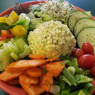 Egg Salad Plate on the Tuesday Specials Board