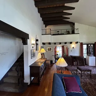 Interior living room area for cocktail hour