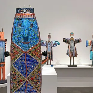 CLMA gallery during the Transformations in Glass exhibition