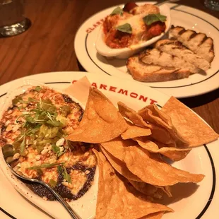 Black Bean dip &amp; meatballs - YUM