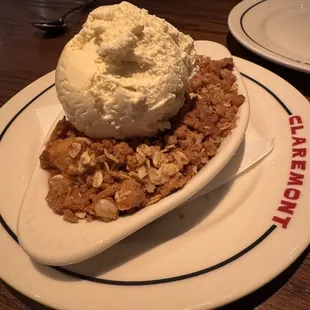 Apple crisp. Life changer.