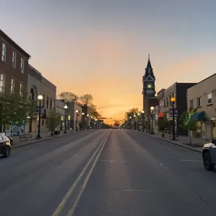 Right outside the bar - tough to beat