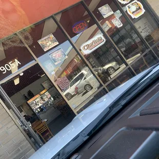 Front of the restaurant