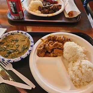 Mongo, pork adobo, longanisa, grilled pork, turon