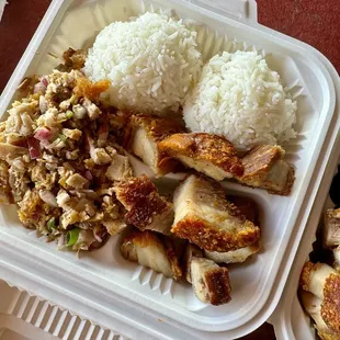 Sisig &amp; Lechon Kawali