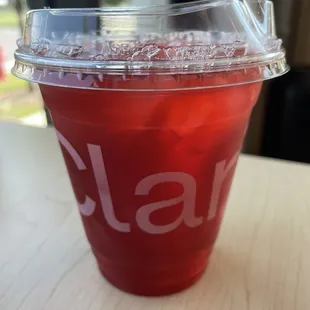 The most refreshing iced hibiscus berry tea ever!