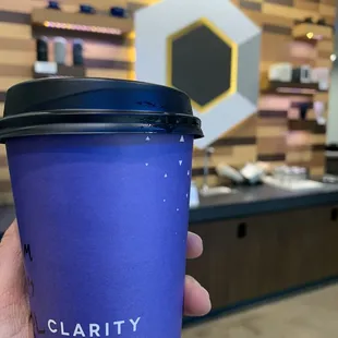 PSL with housemade almond milk