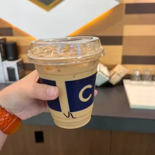 Iced Vanilla Latte