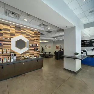 Interior of Clarity Coffee