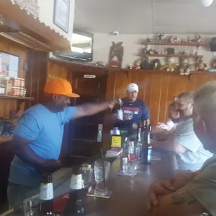 Guest bartender JOE! :)