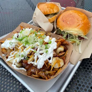 Loaded Poutine, The Gringo, The Clark Burger