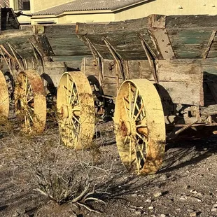 Twenty Mule Team type Wagons