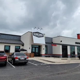 sushi and sashimi, outside