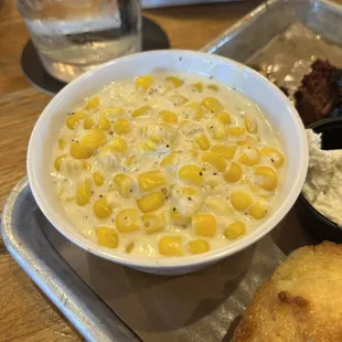 Creamed corn (to die for!)