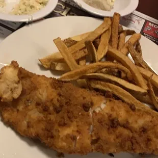 fried fish dinner